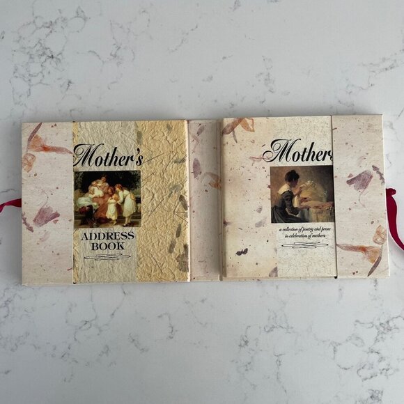 A Gift for Mother 6.5" x 6.5" Book of Poetry & Prose + Address Book Cream Sz OS - Picture 4 of 12